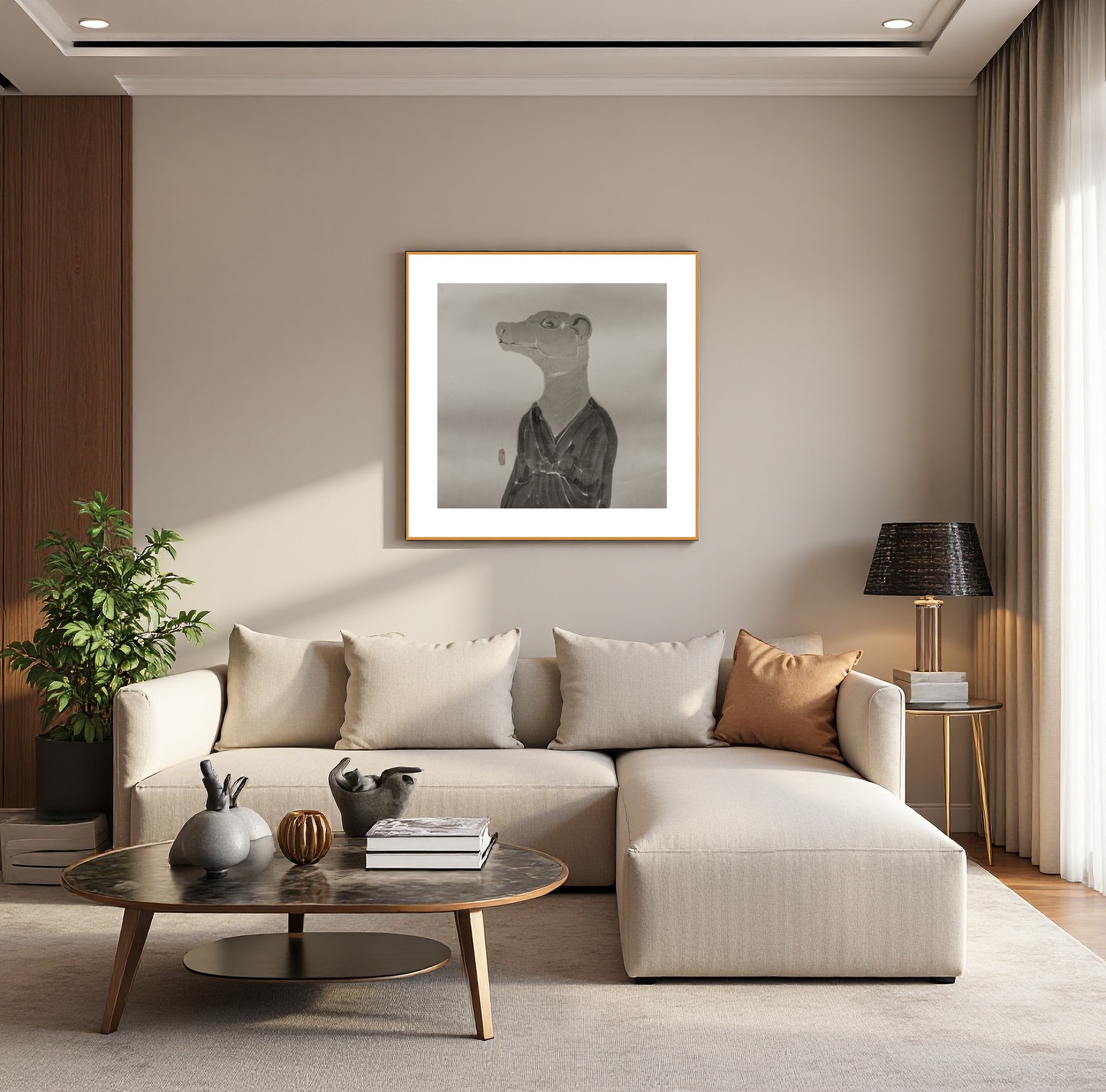 He Jun | Portraits of the Self — Medium Format Contemporary Ink Painting