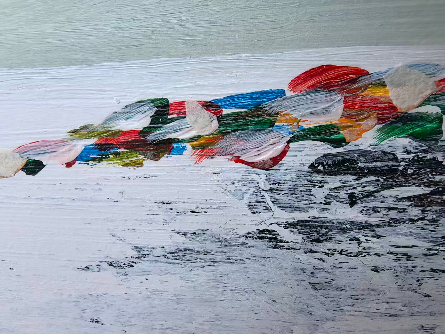 The Home Within Reach  — The Gaze Upon Tibet Series, Small Format Oil