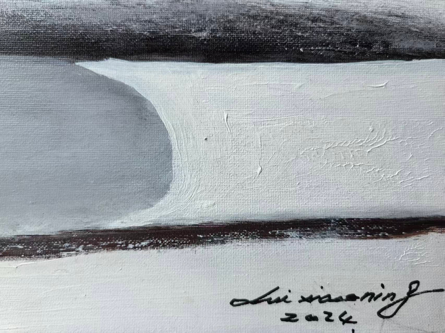 The Pilgrims  — The Gaze Upon Tibet Series, Small Format Oil