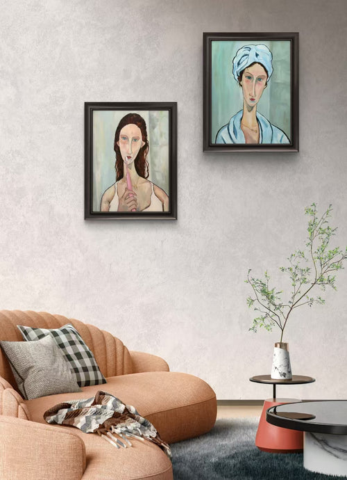 Anna-Oil on Canvas 27.6'' × 35.4''