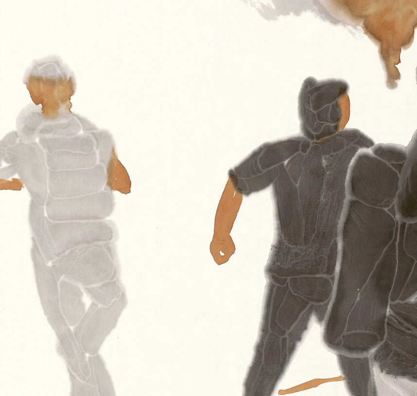 He Jun | Shout - 54.3'' × 26.8''