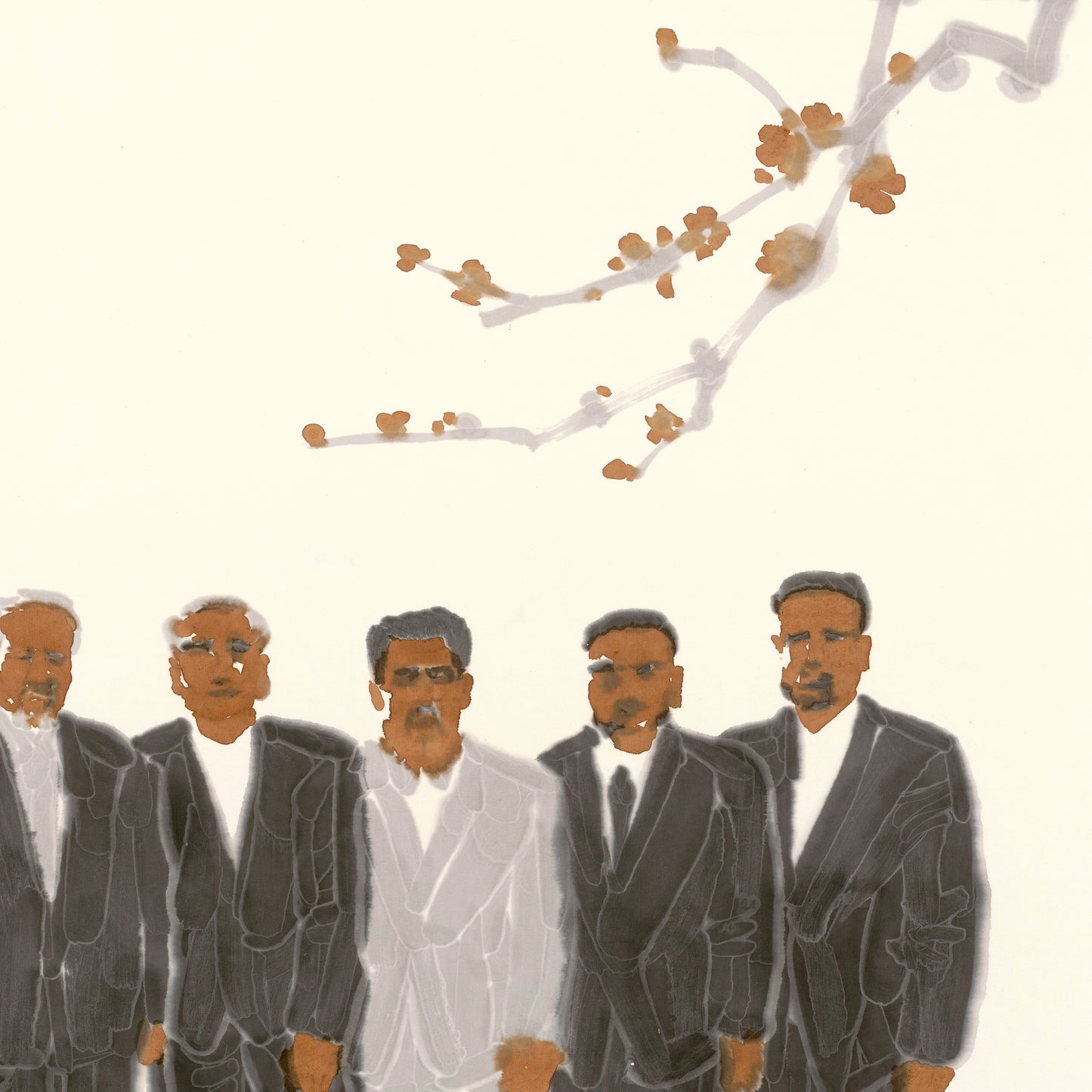 He Jun | The Oath — Contemporary Ink Painting