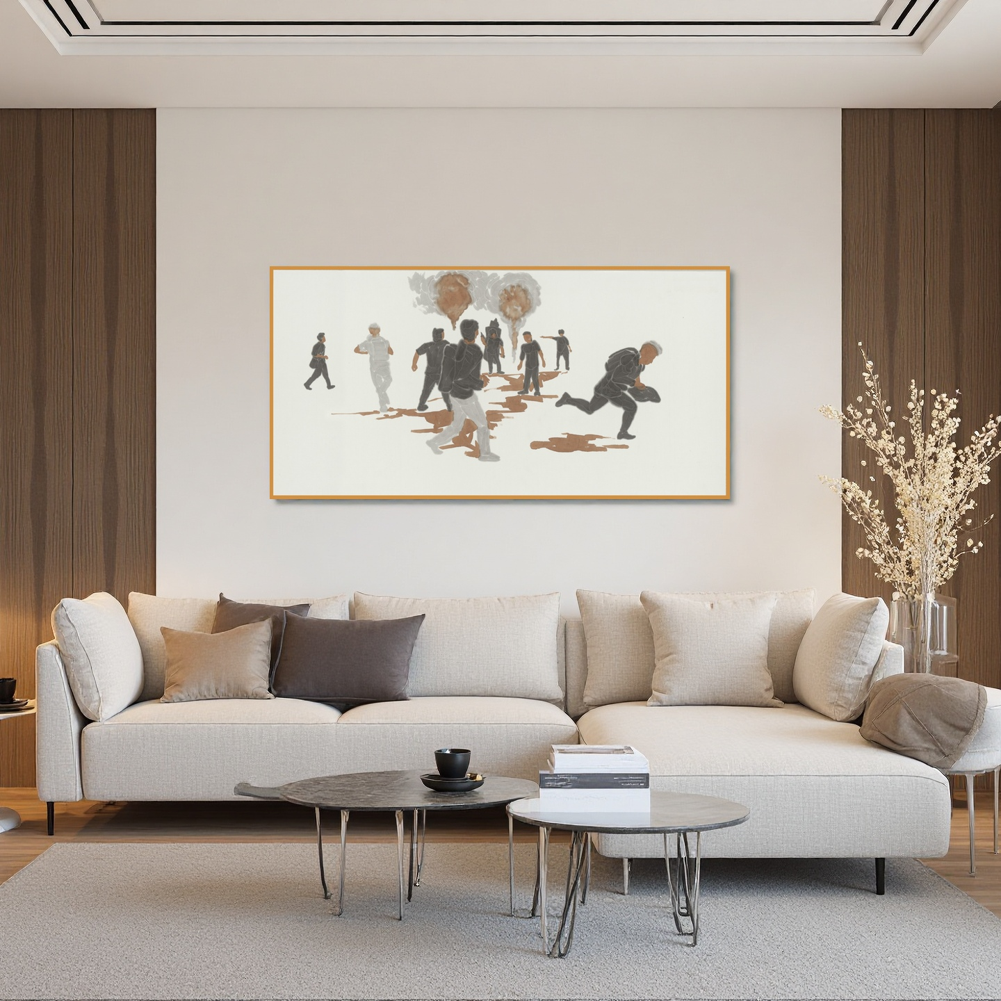 He Jun | Shout — Large Format Contemporary Ink Painting