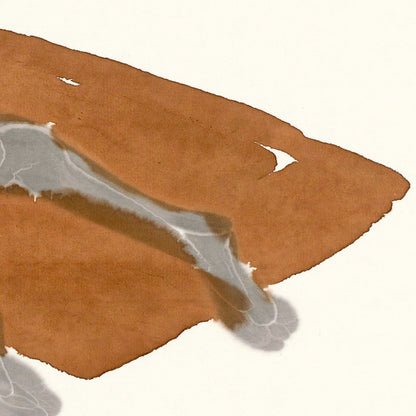 He Jun | Looking at the Sea — Medium Format Contemporary Ink Painting