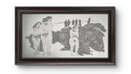 1941 - 97.6'' x 48.8'' Chinese Ink Painting | Chinese Original Painting | Magic Bear Art