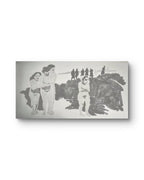 1941 - 97.6'' x 48.8'' Chinese Ink Painting | Chinese Original Painting | Magic Bear Art