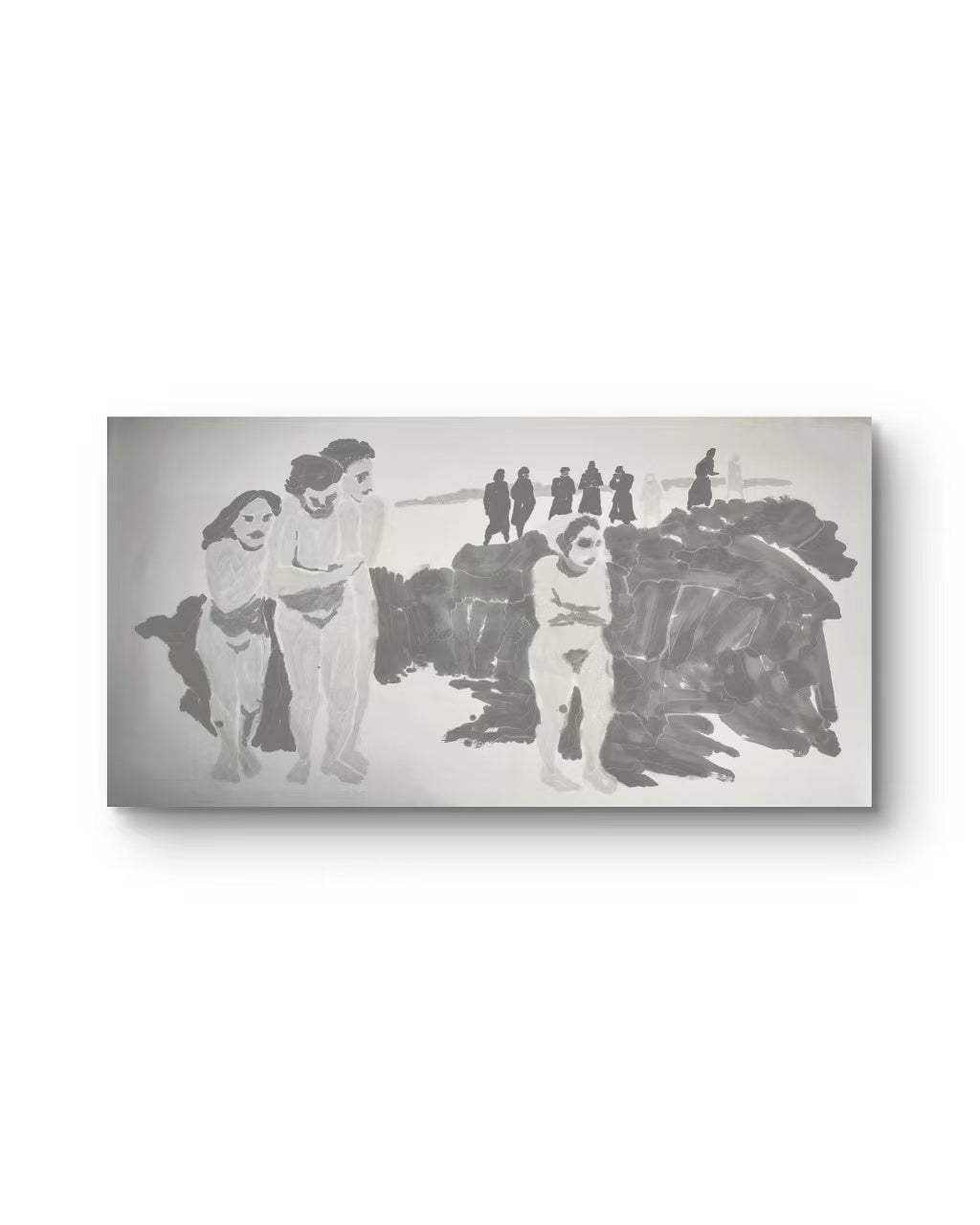 1941 - 97.6'' x 48.8'' Chinese Ink Painting | Chinese Original Painting | Magic Bear Art
