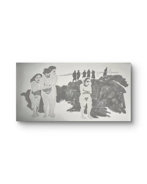 1941 - 97.6'' x 48.8'' Chinese Ink Painting | Chinese Original Painting | Magic Bear Art