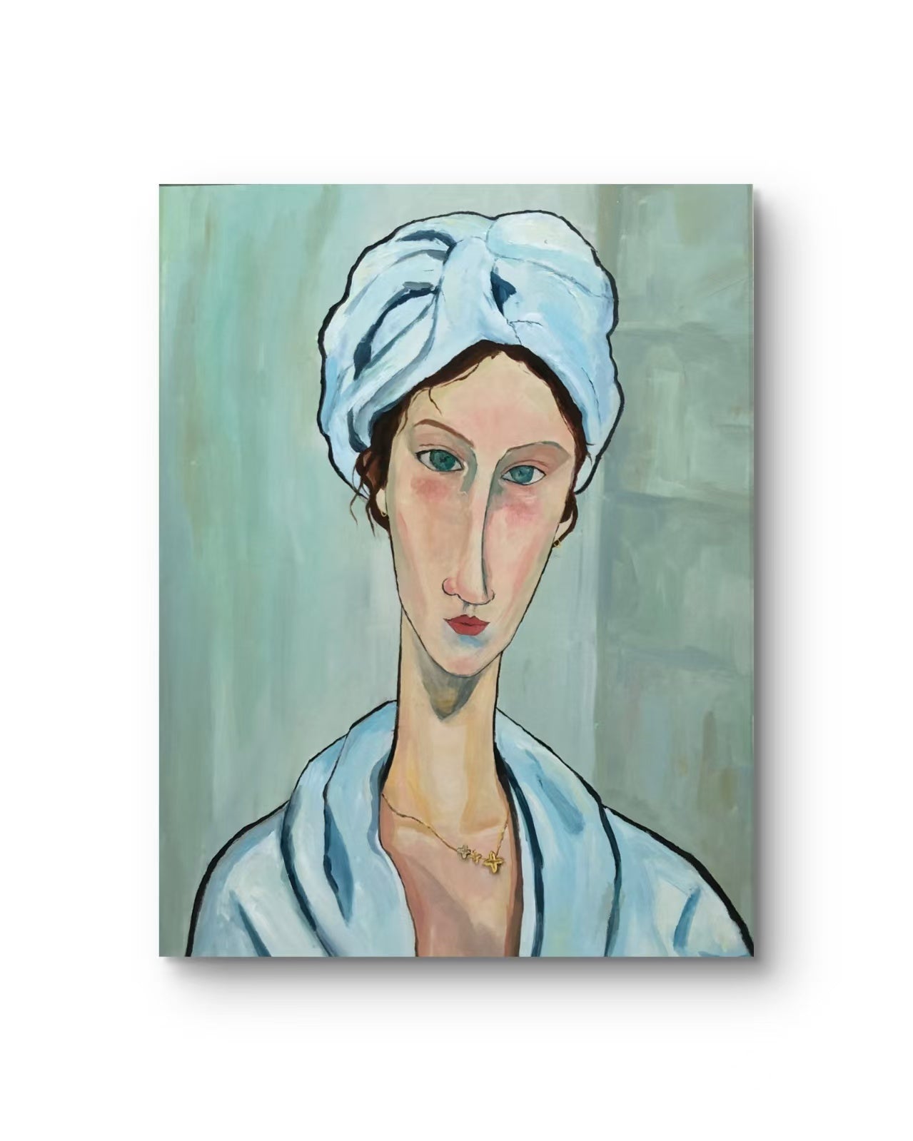 Anna-Oil on Canvas 27.6'' × 35.4''