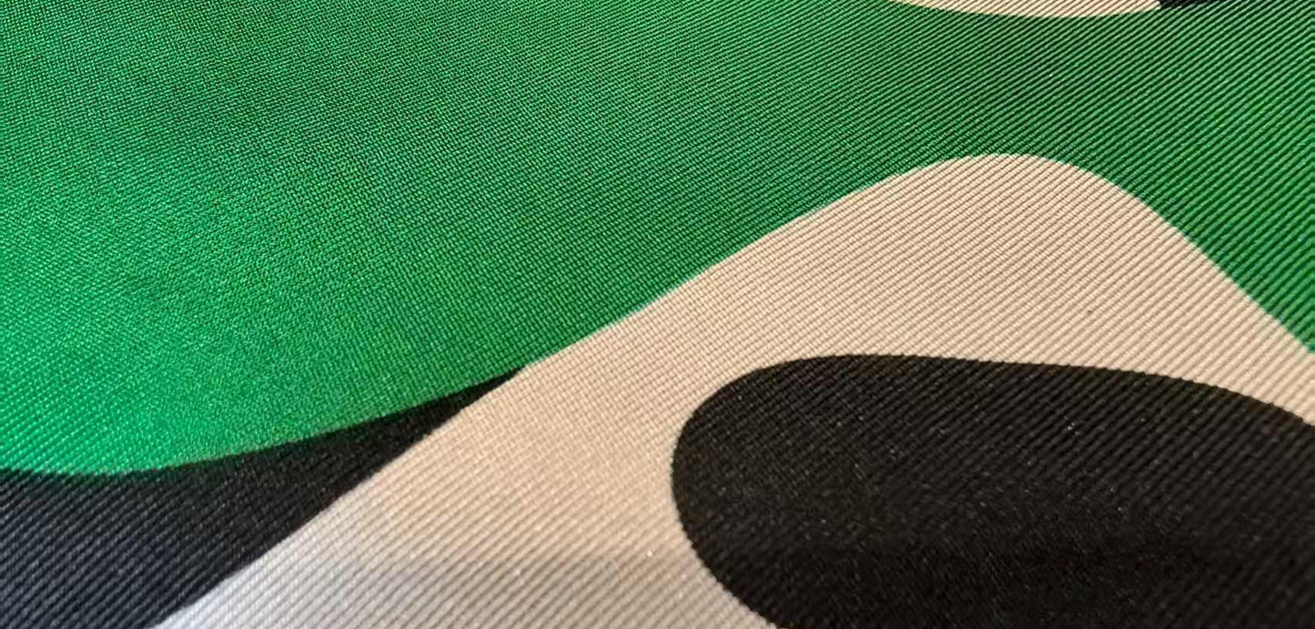 The Cool Panda (Silk Pop Art Illustration)23.6 in × 17.7 in
