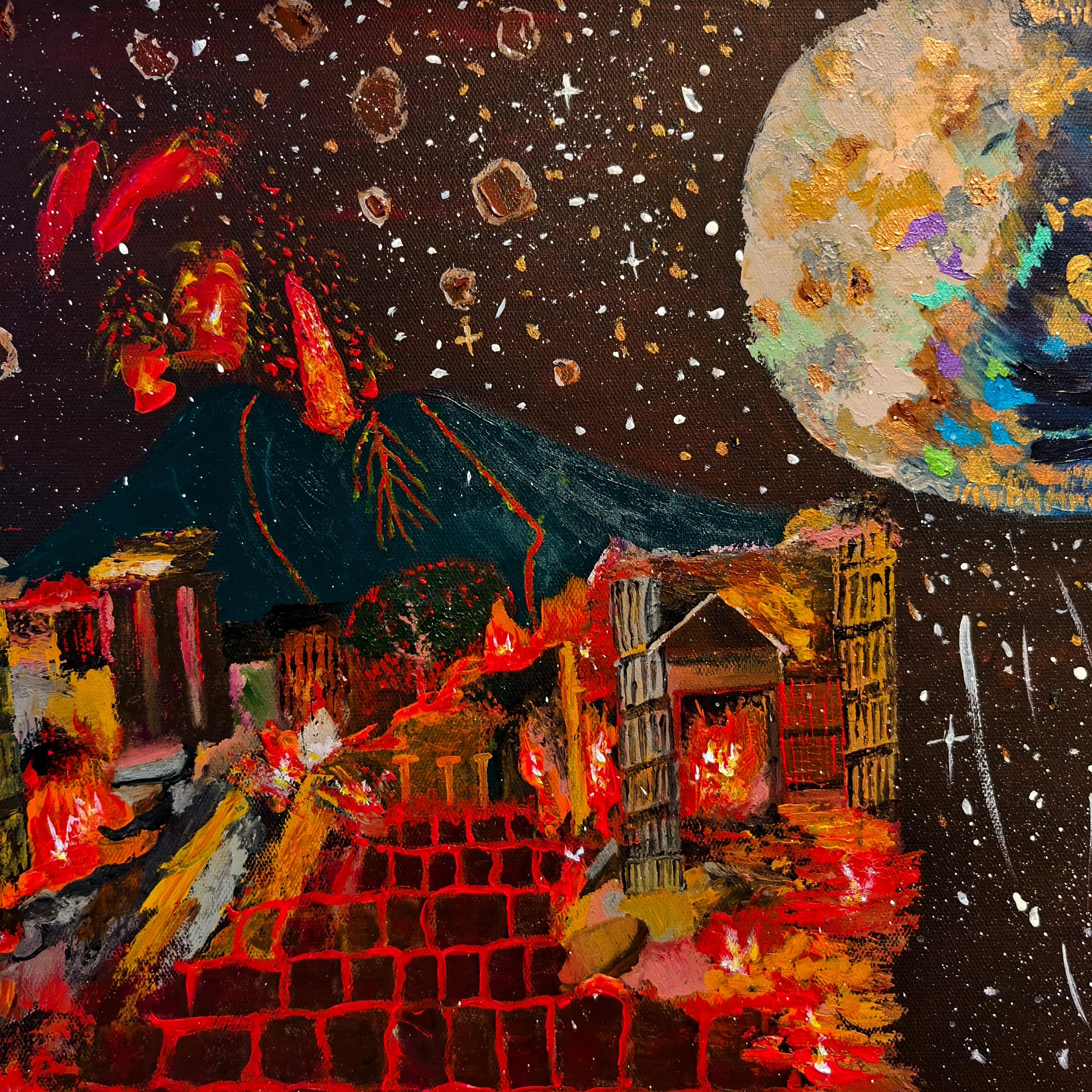 The Nebula of Imagination Series — Psyche，15.7''× 19.7''