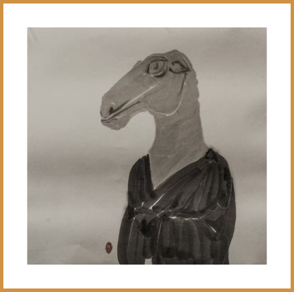 He Jun | Portraits of the Self — Medium Format Contemporary Chinese Ink Painting