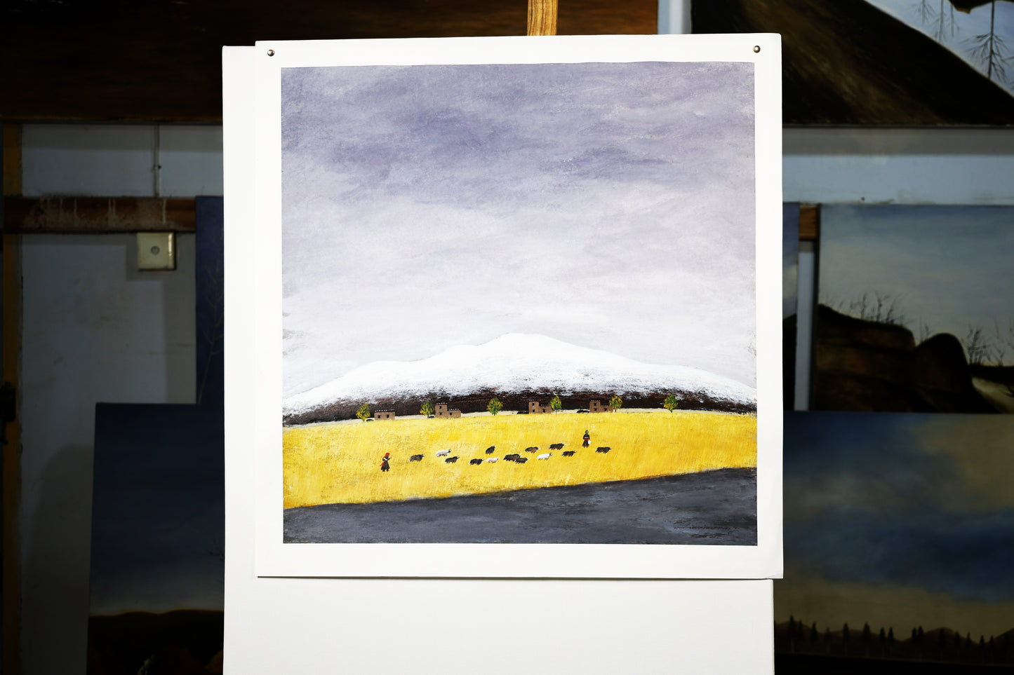 Liu Xiaoning | Oil Painting on Xuan Paper Series· Medium Format