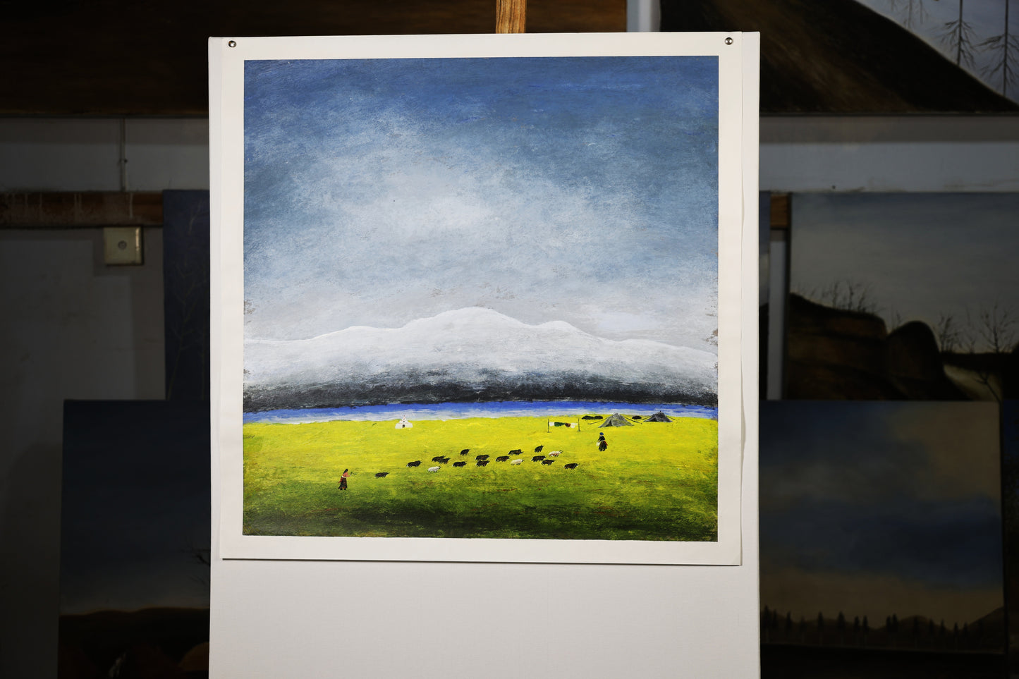 Liu Xiaoning | Oil Painting on Xuan Paper Series· Medium Format