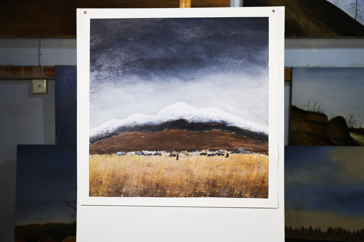 Liu Xiaoning | Oil Painting on Xuan Paper Series· Medium Format