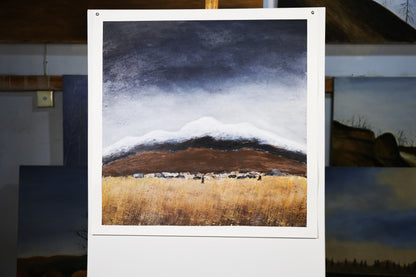 Liu Xiaoning | Oil Painting on Xuan Paper Series· Medium Format