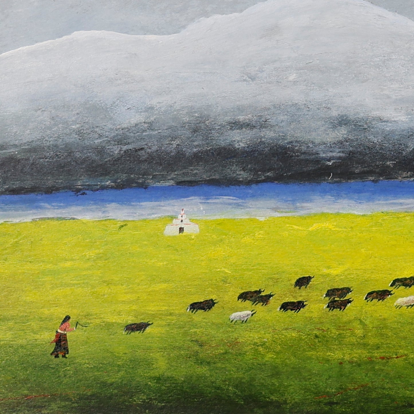 Liu Xiaoning | Oil Painting on Xuan Paper Series· Medium Format