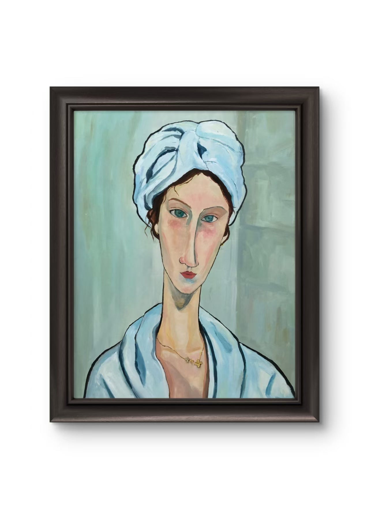 Anna-Oil on Canvas 27.6'' × 35.4''