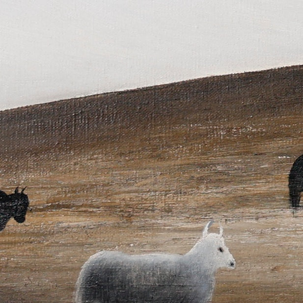 Pastoral Labor - Small Format Oil