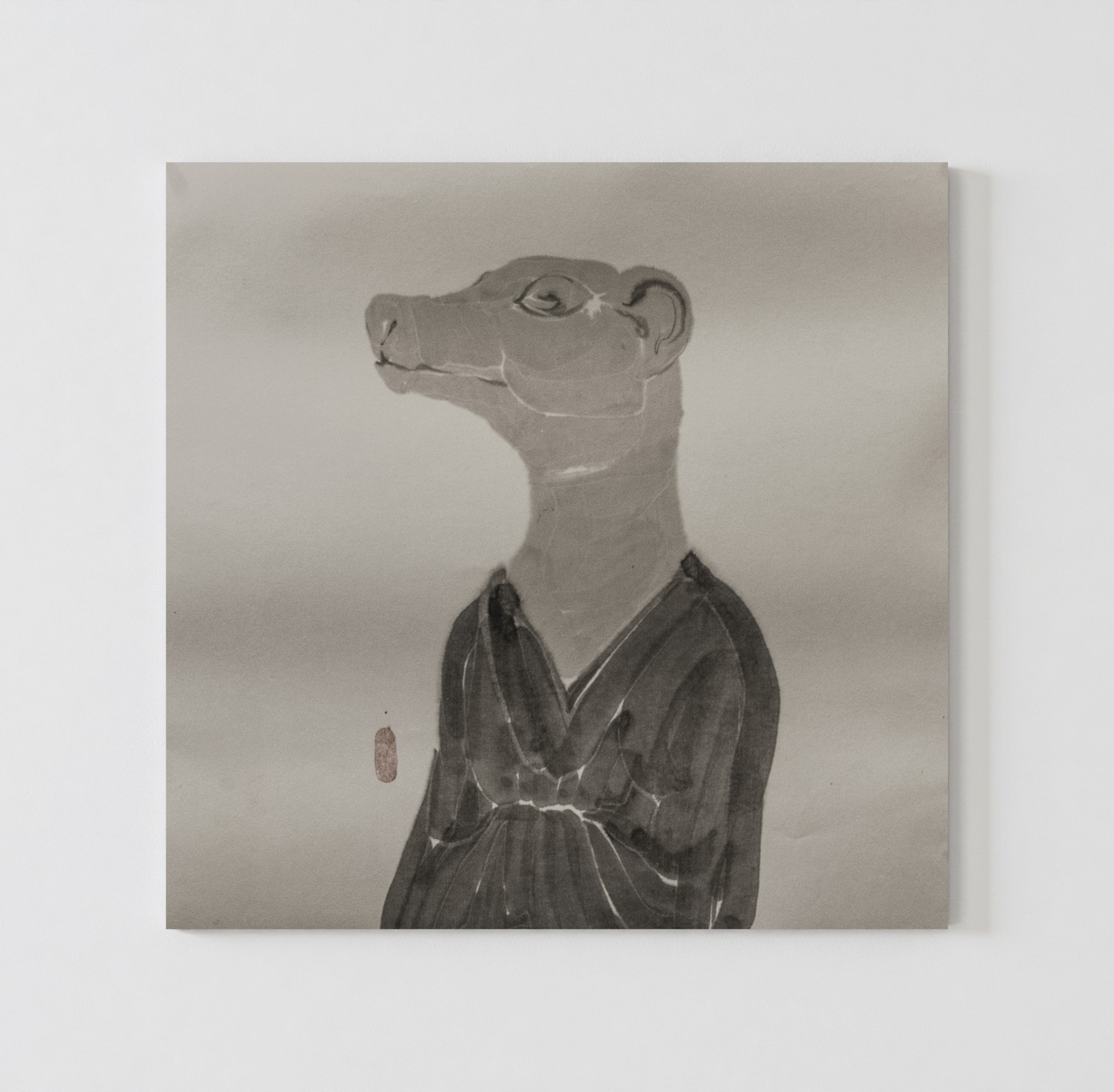 He Jun | Portraits of the Self — Medium Format Contemporary Ink Painting