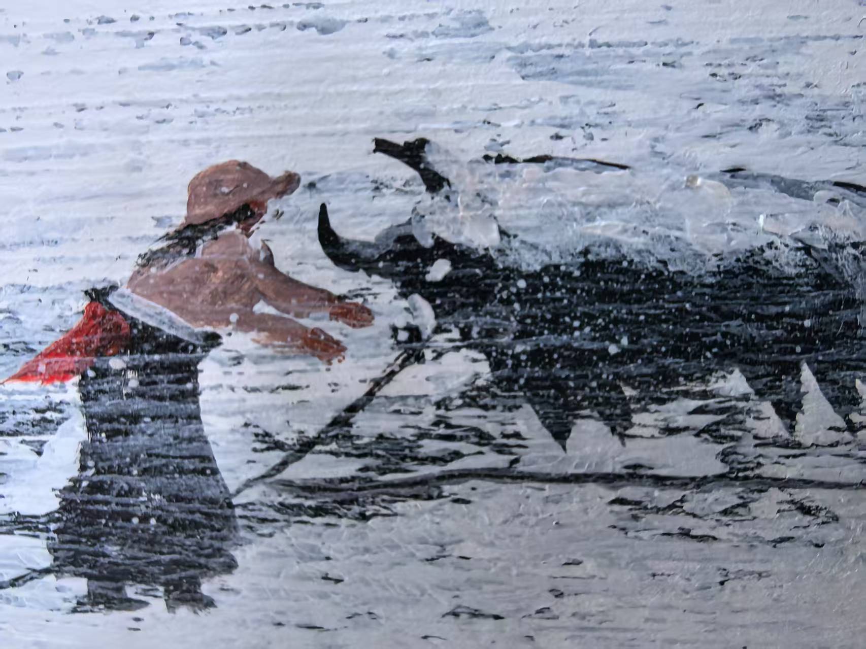 The Home Within Reach  — 20.5''×14.6 ''Small Format Oil