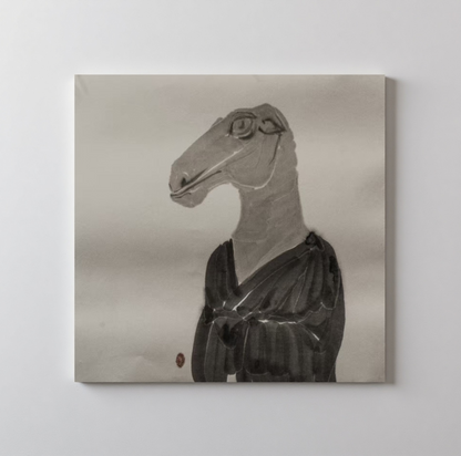 He Jun | Portraits of the Self — Medium Format Contemporary Chinese Ink Painting