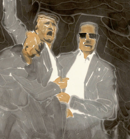 He Jun | Shout — Large Format Contemporary Ink Painting