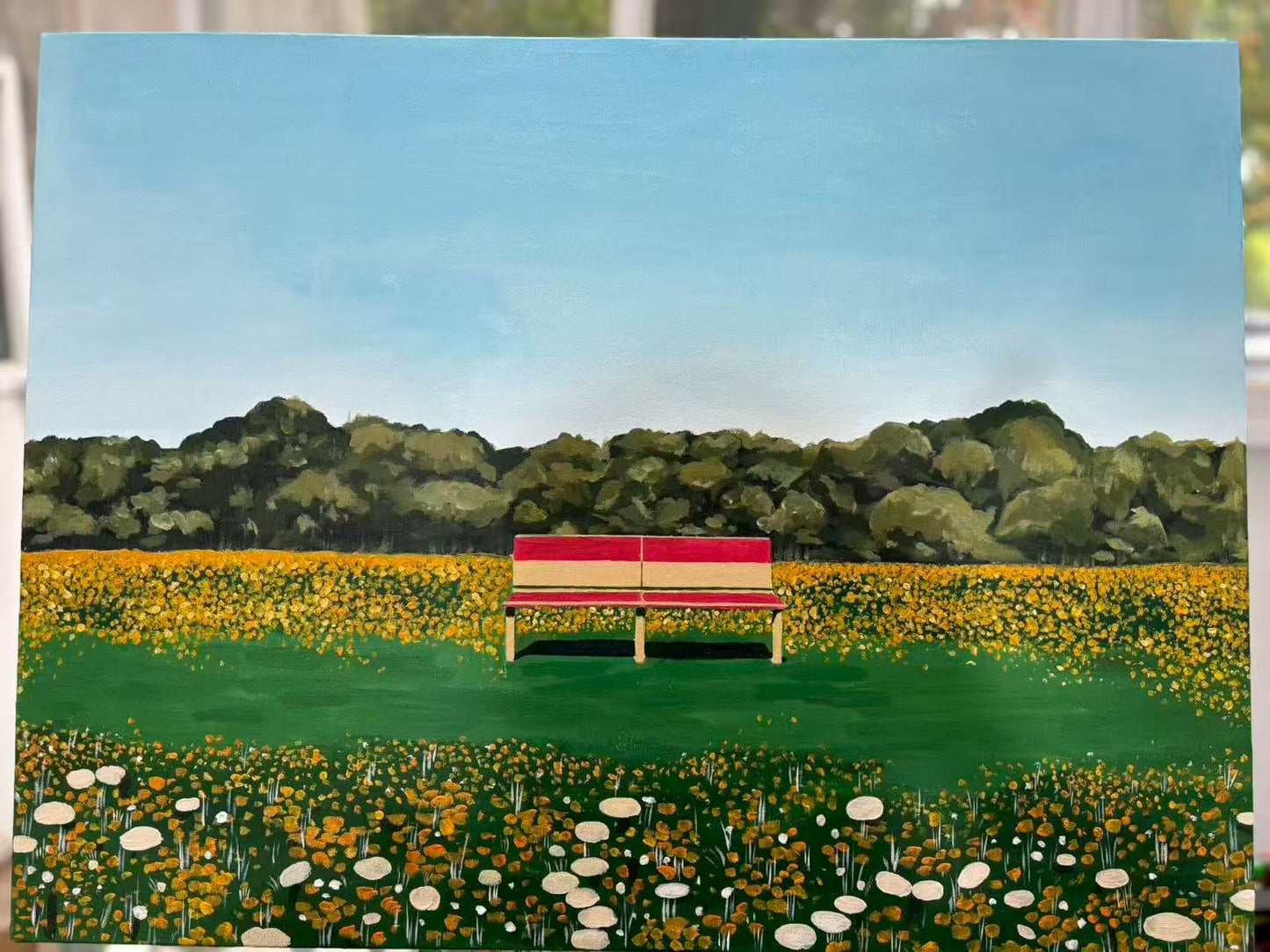 'Imaginary Love '– Original Oil Painting (60×80cm / 23.6×31.5in) · Unframed / Optional Framing
