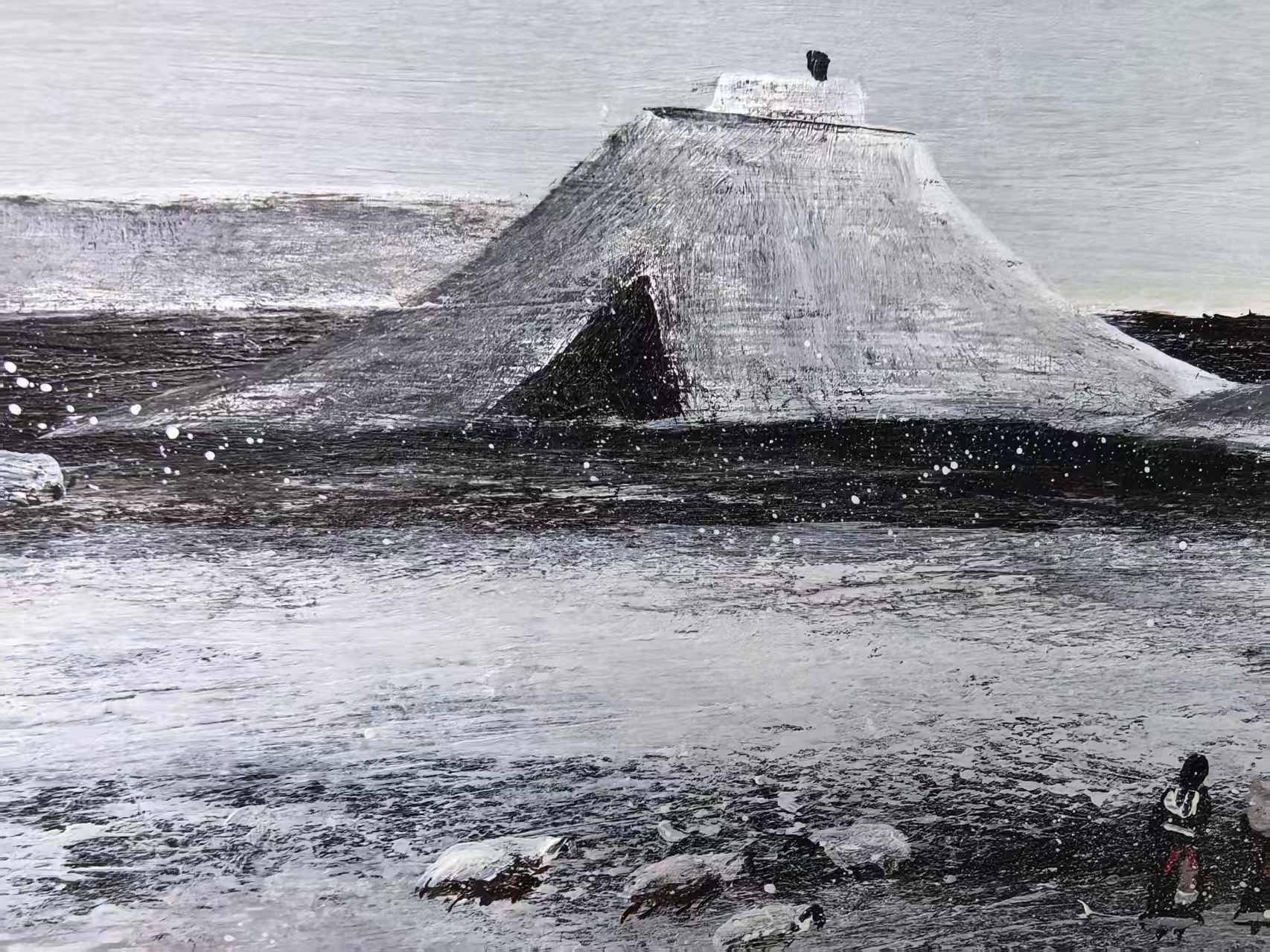 Dwellings on the Plateau —  20.9''×13.8 '' Small Format Oil