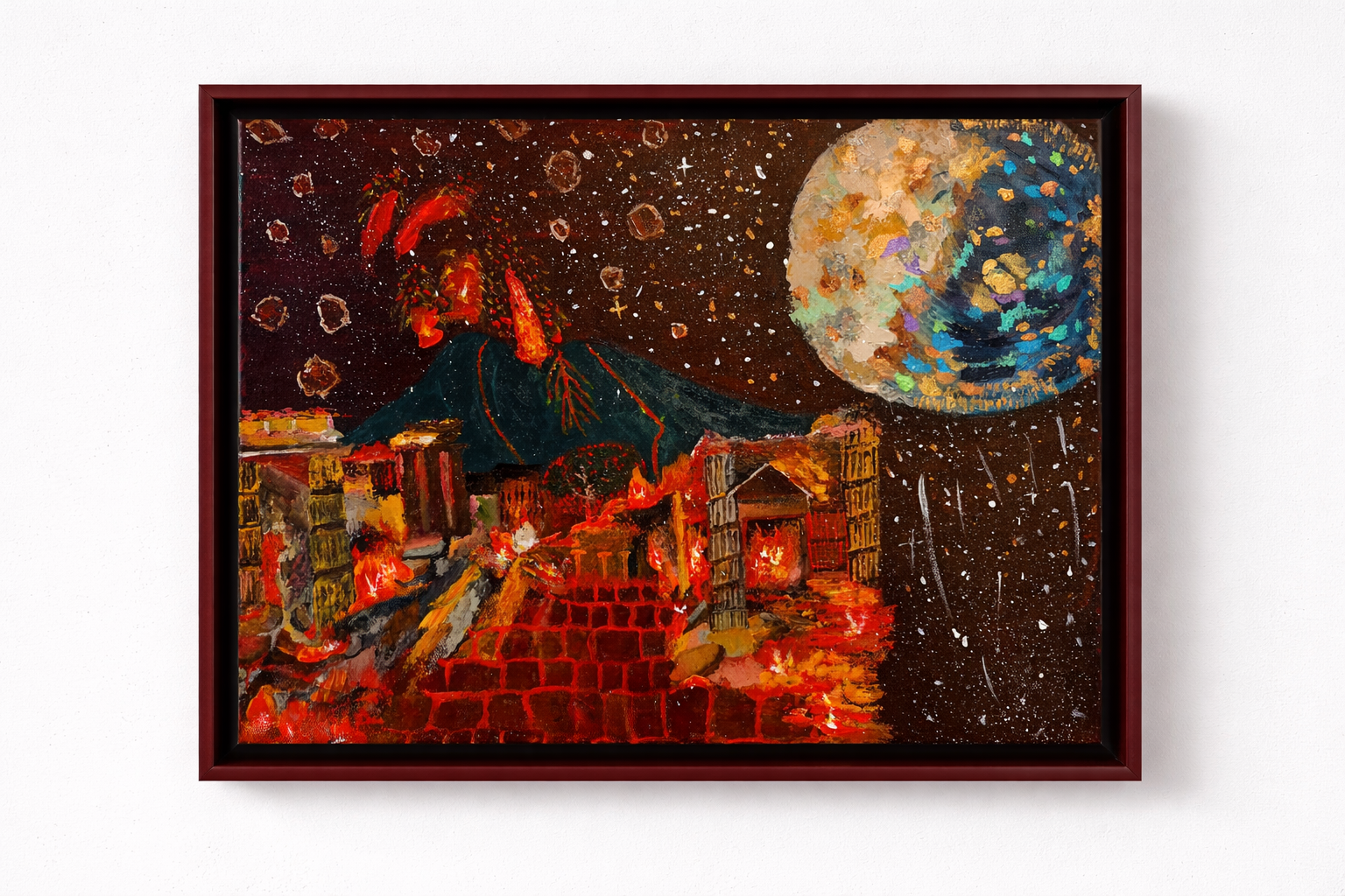 The Nebula of Imagination Series — Psyche，15.7''× 19.7''