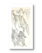 A Thousand Ravines in Splendor - Ink and Color on Xuan Paper 54.3'' × 27.2'' | Chinese Original Painting | Magic Bear Art