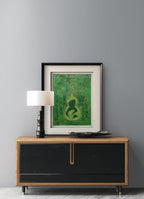 Cold Memory - Acrylic on Canvas 11.8'' × 15.7'' | Chinese Original Painting | Magic Bear Art