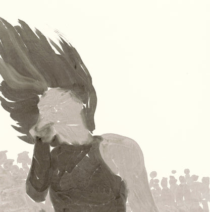 He Jun | Shout — Large Format Contemporary Chinese Ink Painting