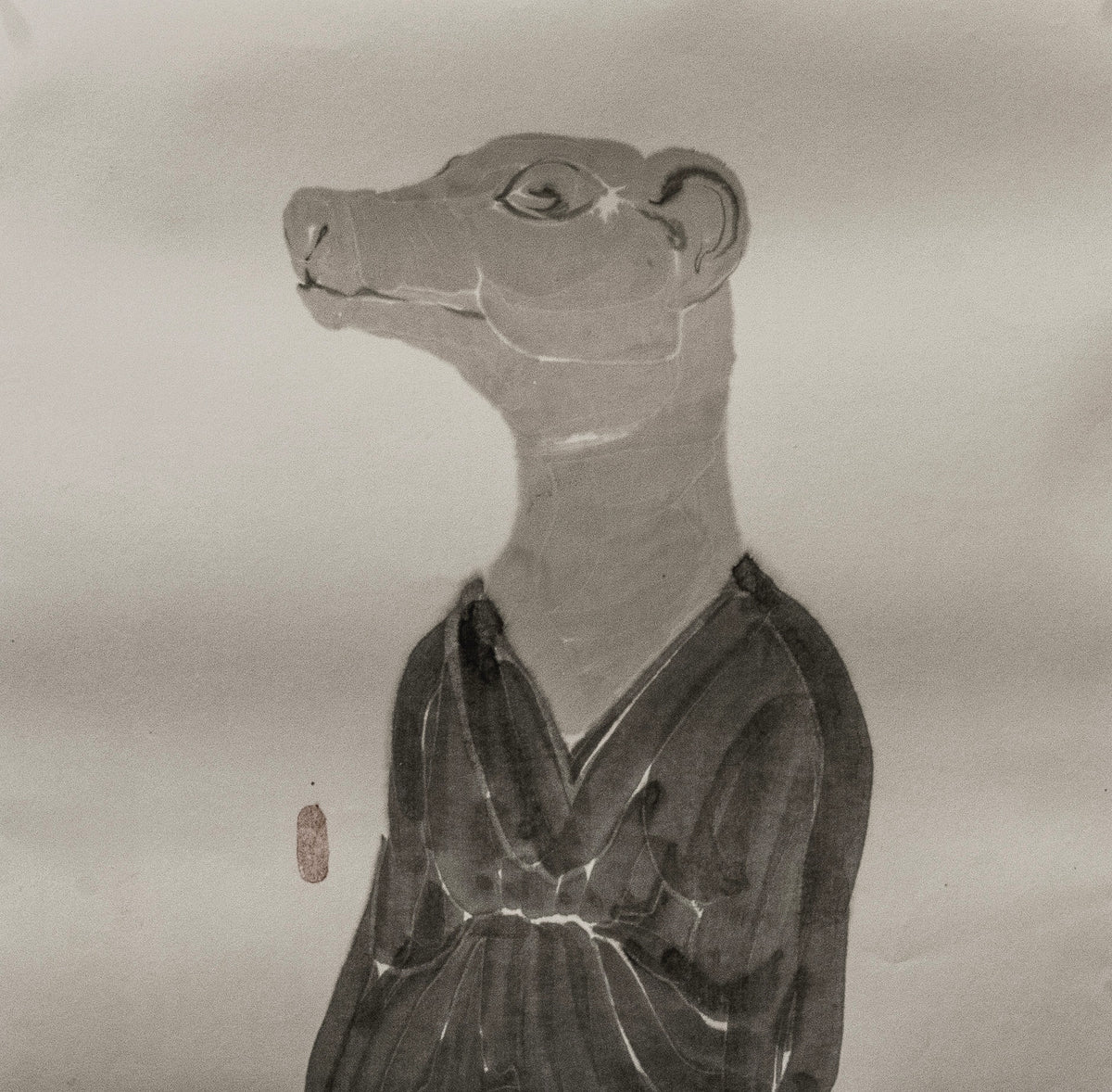 He Jun | Portraits of the Self — Medium Format Contemporary Ink Painting