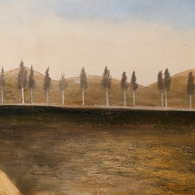Friends on the Yellow Land — Oil | Original Painting by Chinese Artist | Magic Bear Art