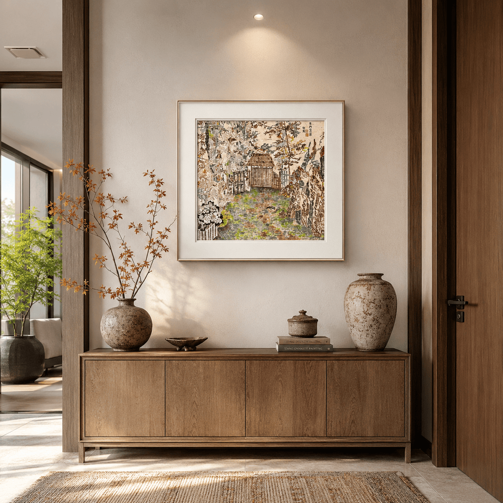 Good Fortune | Chinese Original Painting | Magic Bear Art
