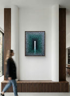 Hidden Utopia Series No. 2 - Oil on Canvas 15.7'' × 19.7'' | Chinese Original Painting | Magic Bear Art