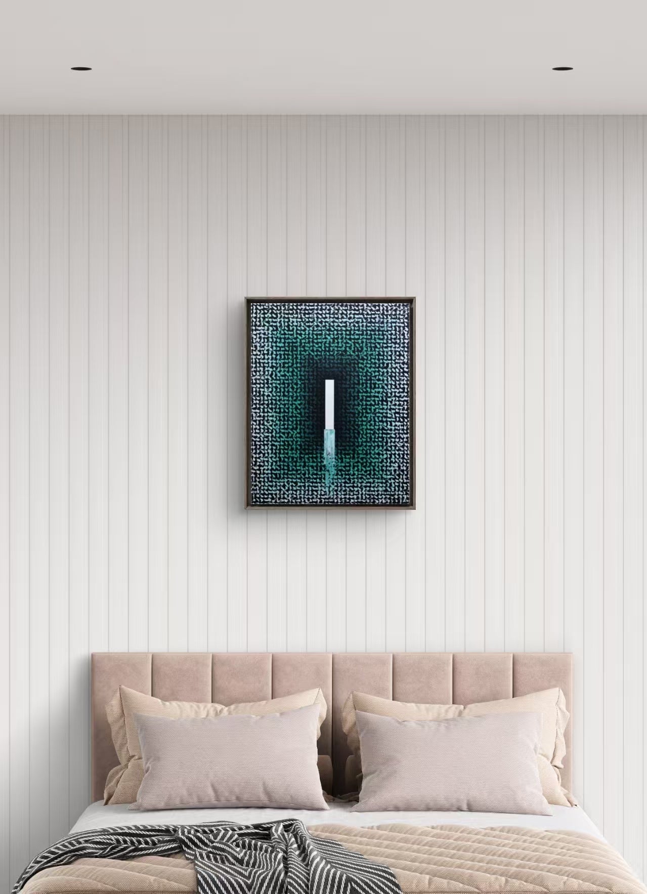 Hidden Utopia Series No. 2 - Oil on Canvas 15.7'' × 19.7'' | Chinese Original Painting | Magic Bear Art