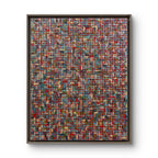 Hidden Utopia Series No. 3 - Oil on Canvas 15.7'' × 19.7'' | Chinese Original Painting | Magic Bear Art