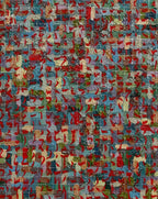 Hidden Utopia Series No. 3 - Oil on Canvas 15.7'' × 19.7'' | Chinese Original Painting | Magic Bear Art