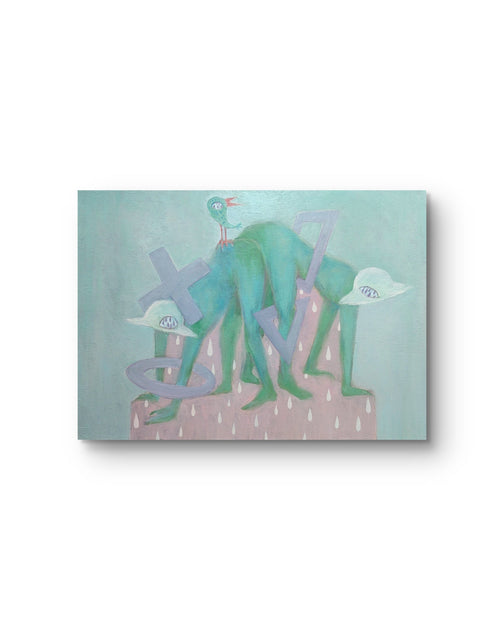 I Saw the Universe | Chinese Original Painting | Magic Bear Art