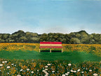 Imaginary Love – Oil on Linen Canvas 23.6'' × 31.5'' | Chinese Original Painting | Magic Bear Art