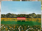 Imaginary Love – Oil on Linen Canvas 23.6'' × 31.5'' | Chinese Original Painting | Magic Bear Art