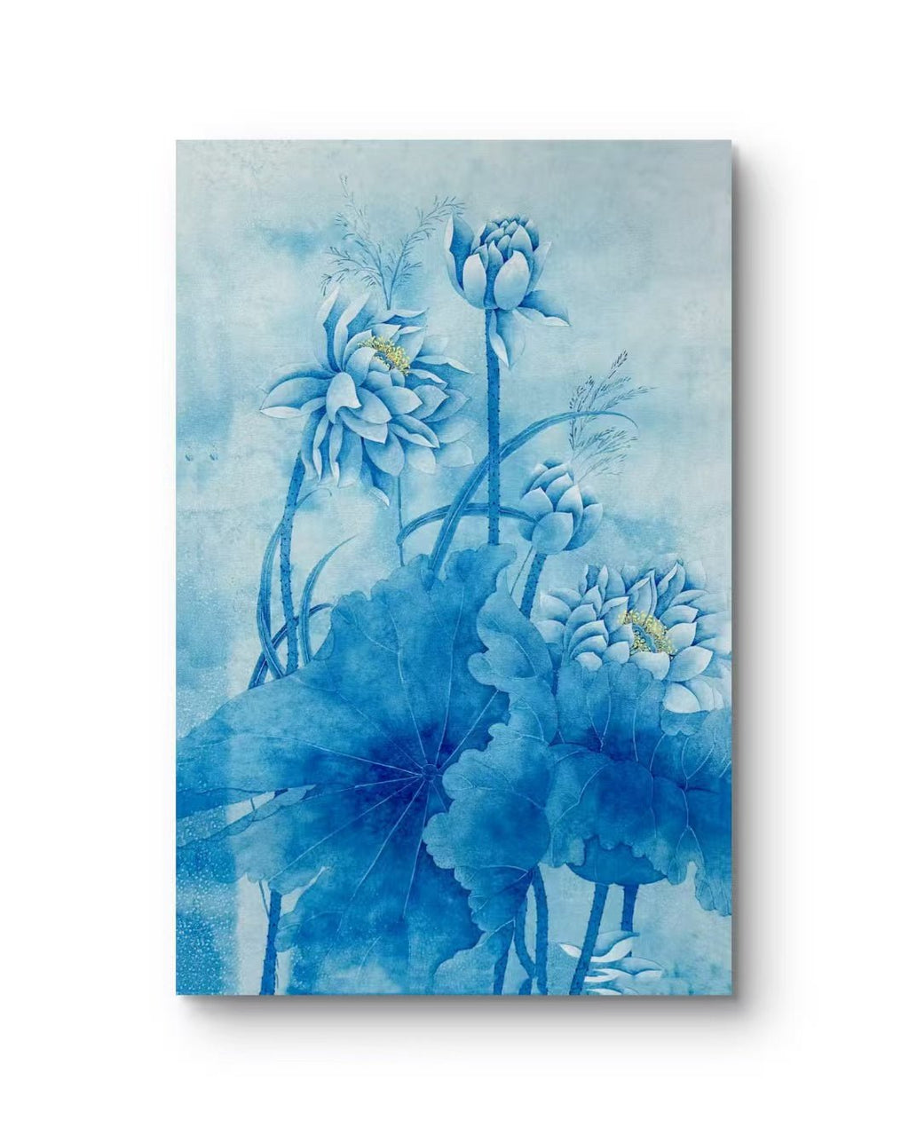 Lotus in Stillness | Chinese Original Painting | Magic Bear Art