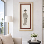 Model - 54.3'' × 26.8'' | Original Painting by Chinese Artist | Magic Bear Art