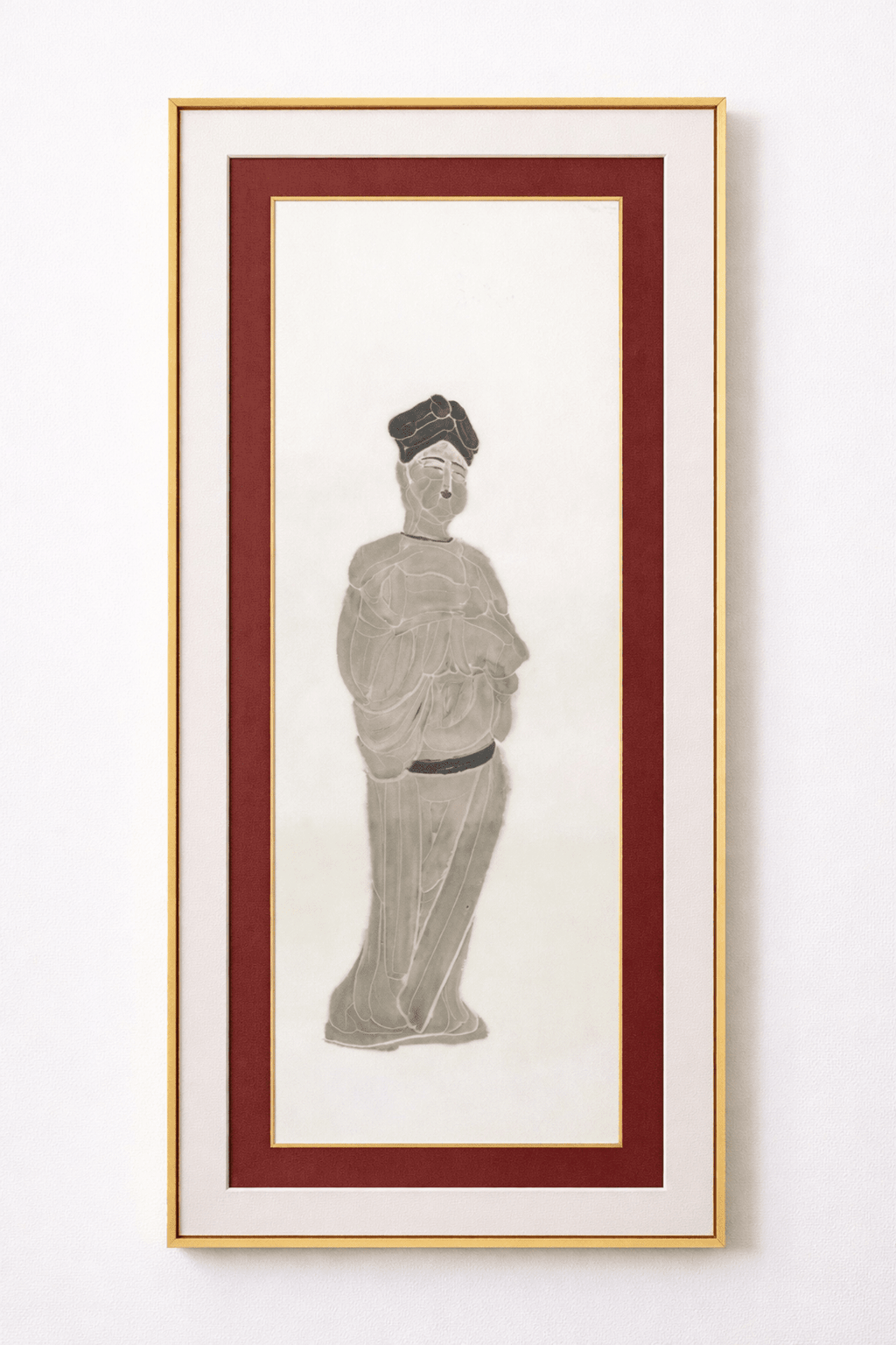 Model - 54.3'' × 26.8'' | Original Painting by Chinese Artist | Magic Bear Art