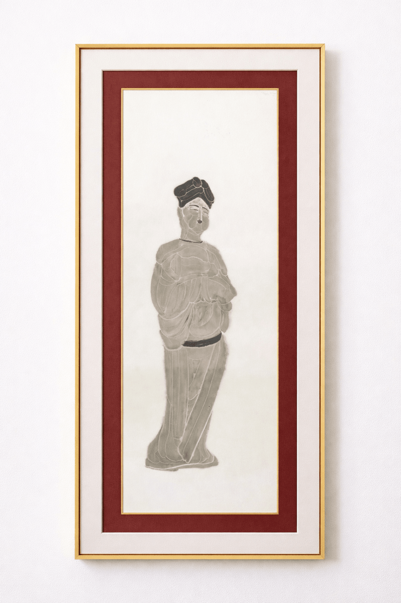 Model - 54.3'' × 26.8'' | Original Painting by Chinese Artist | Magic Bear Art