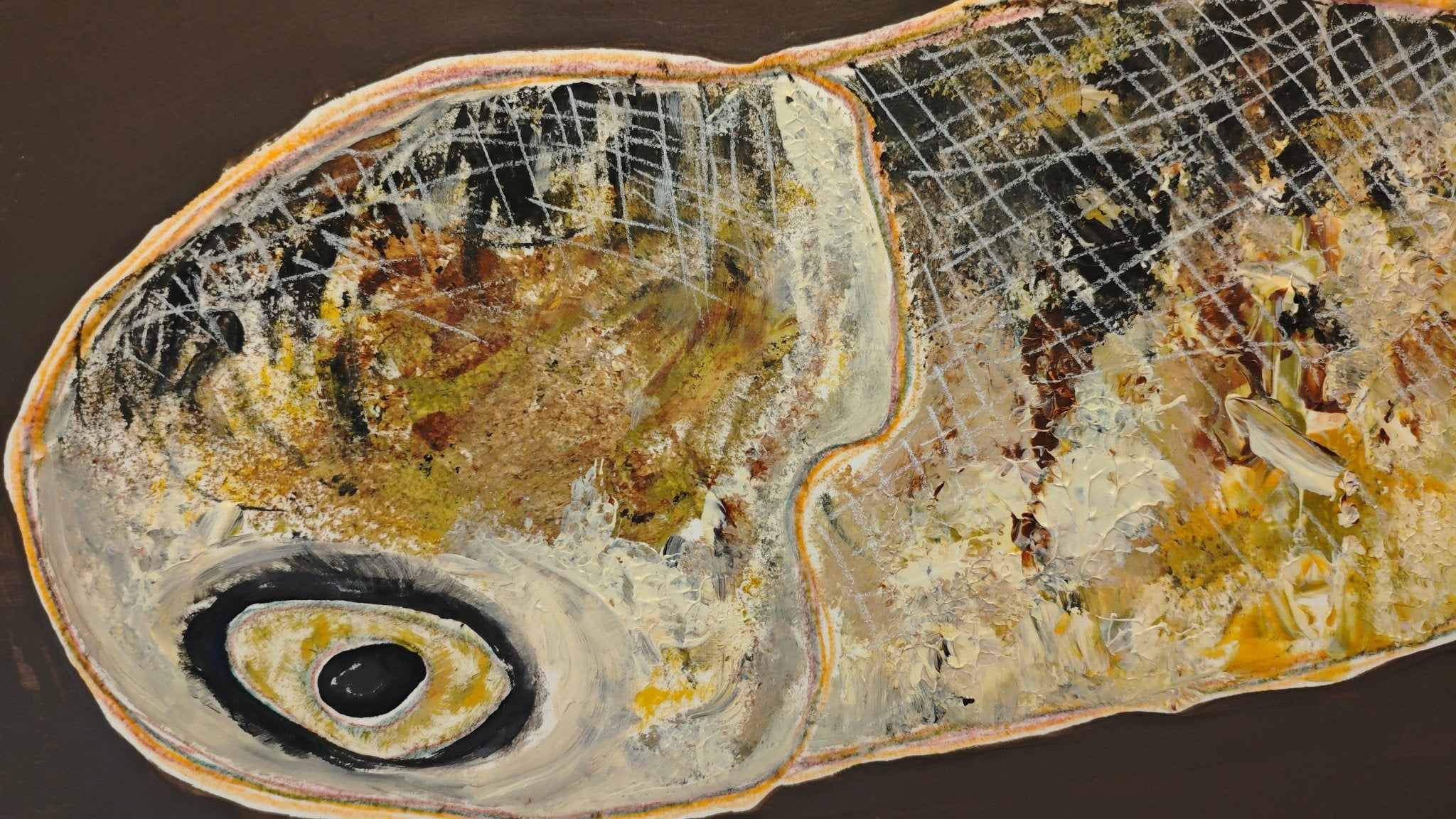 More Than Enough No.2 | Mixed Media, 19.7''× 39.4'' | Original Painting by Chinese Artist | Magic Bear Art