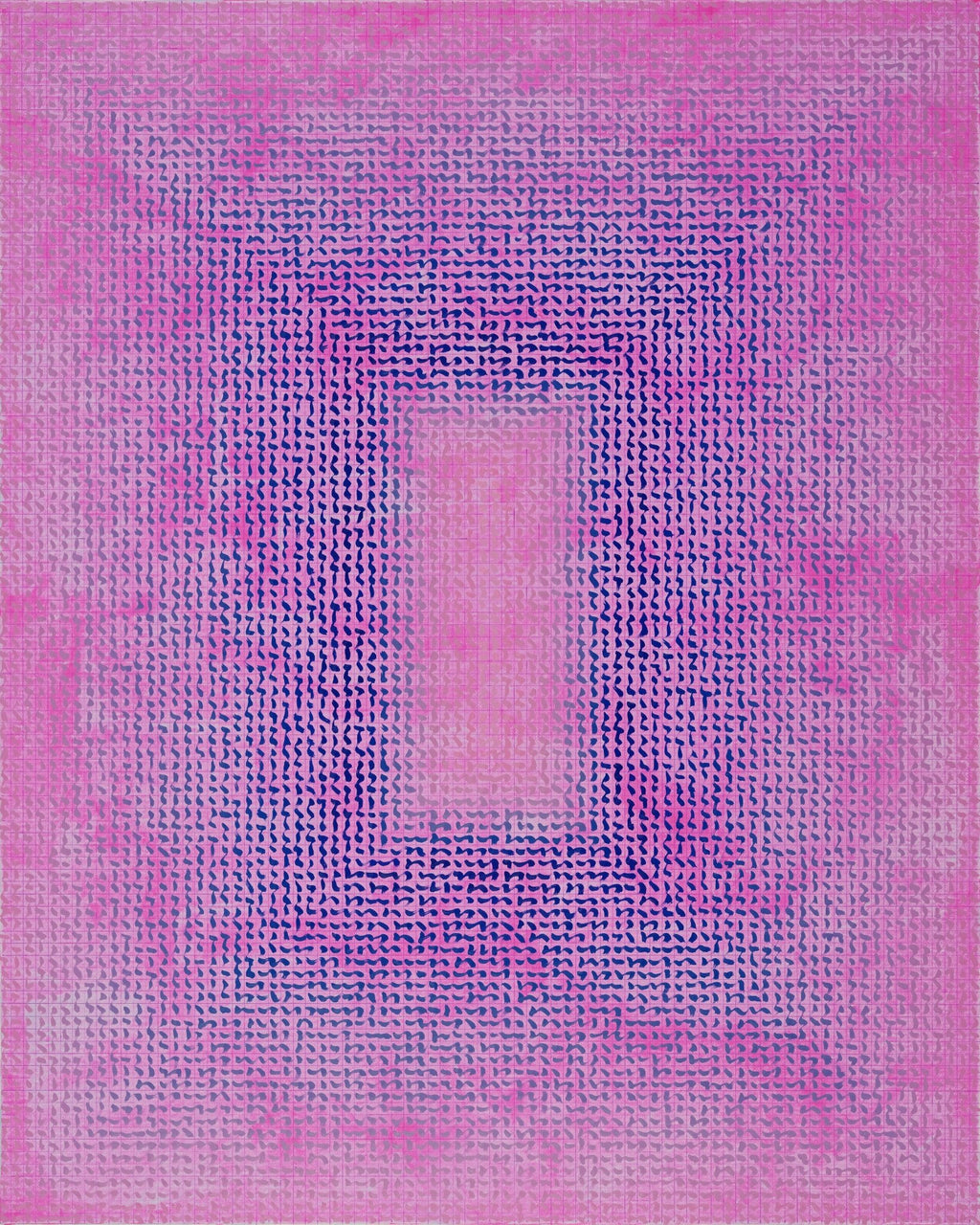 Nine Odes Series No. 2 - Oil on Canvas 39.4'' × 31.5'' | Chinese Original Painting | Magic Bear Art