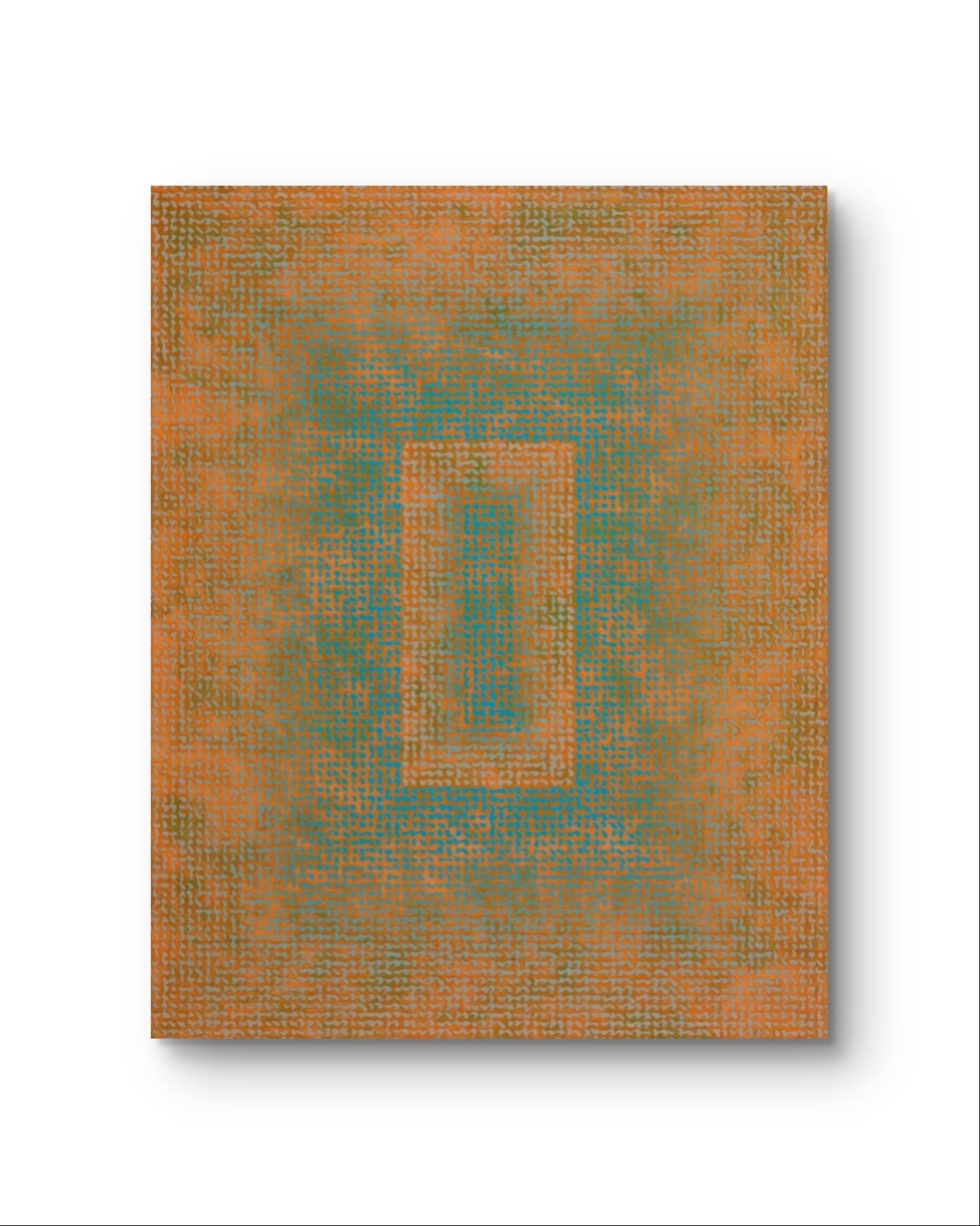 Nine Odes Series No. 4 - Oil on Canvas 39.4'' × 31.5'' | Chinese Original Painting | Magic Bear Art